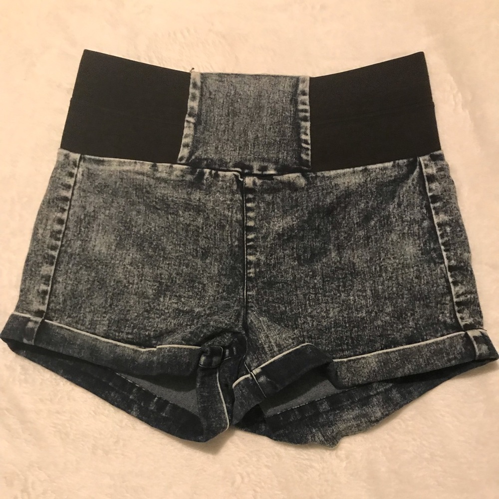 Boom Boom Jeans high waisted jean shorts
